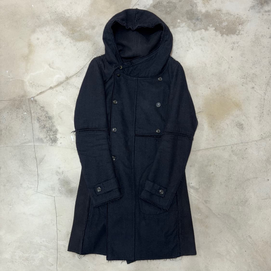 [44] 00’s SHARE SPIRIT HOMME Frayed Coat 상품이미지1