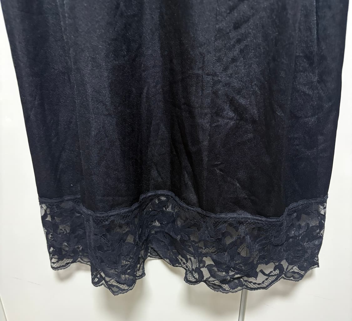 일본빈티지 고딕펑크락시크 블랙레이스 슬립 원피스 상품이미지3