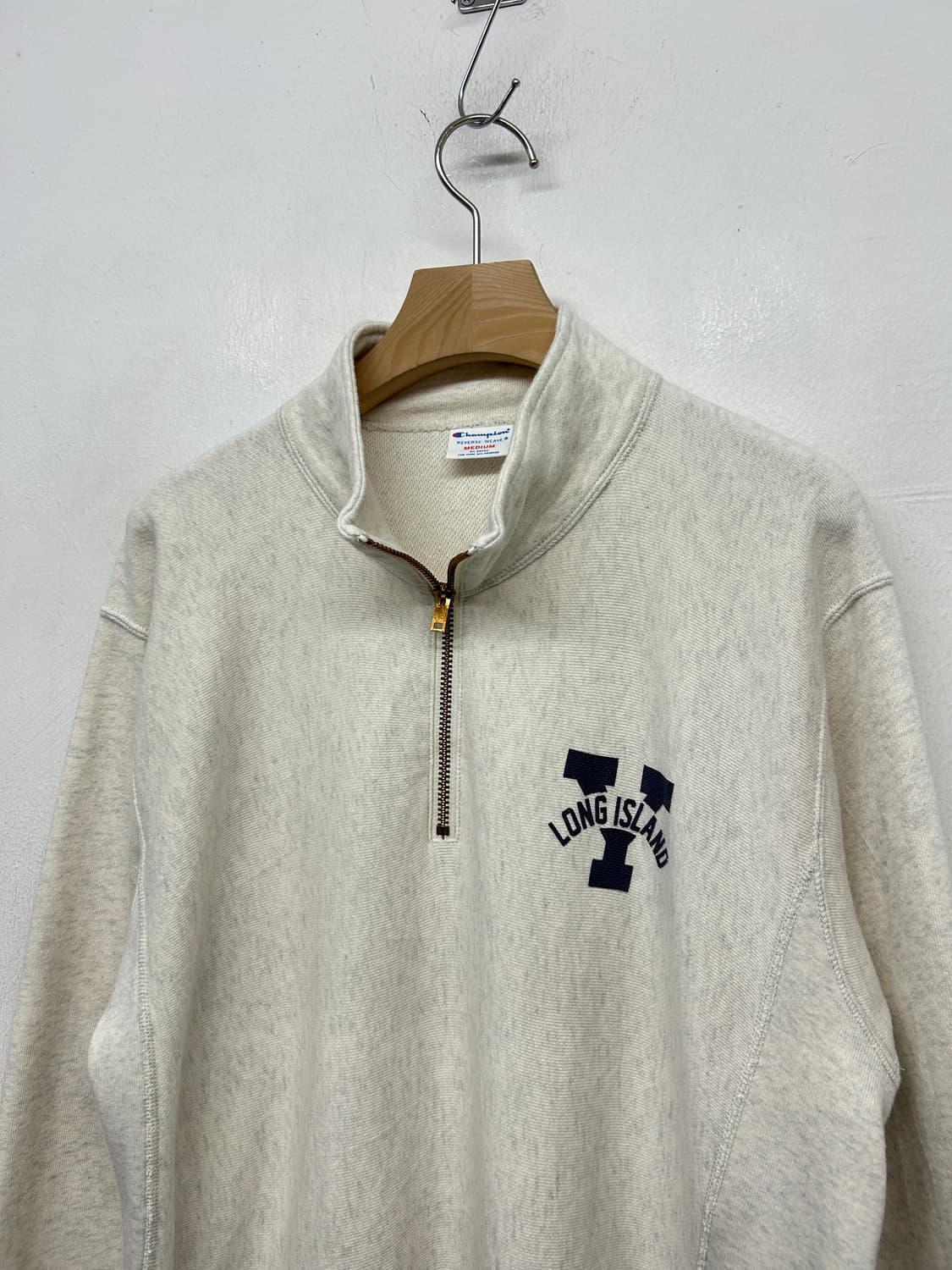 챔피온 리버스위브 롱아일랜드 하프집업 맨투맨 상품이미지1