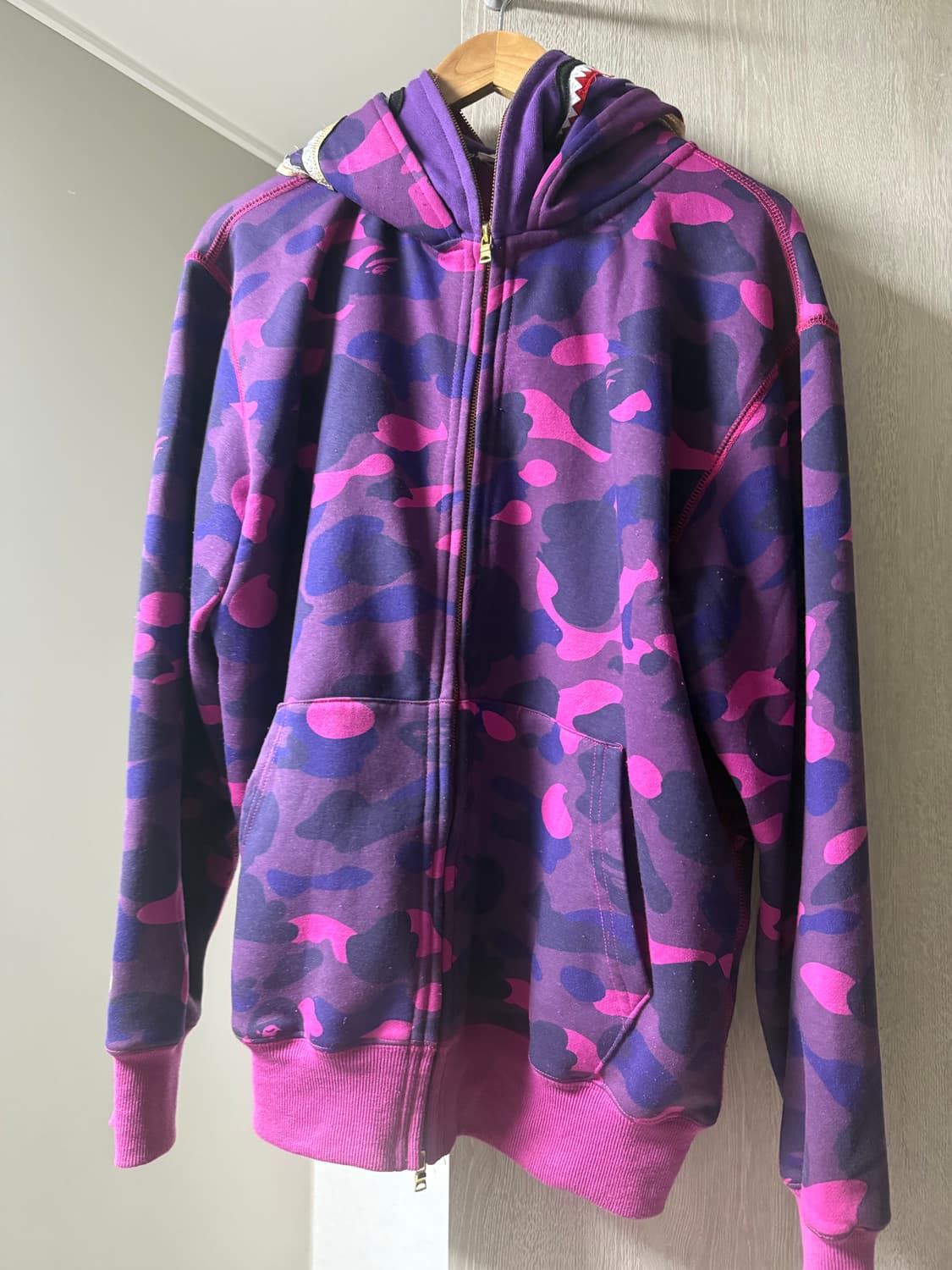 베이프 더블샤크후드 로얄 퍼플 상품이미지2