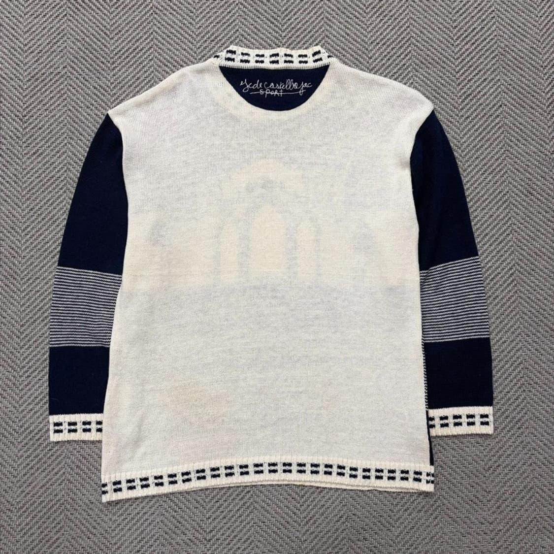 카스텔바쟉 그래픽 니트 v1944 상품이미지2