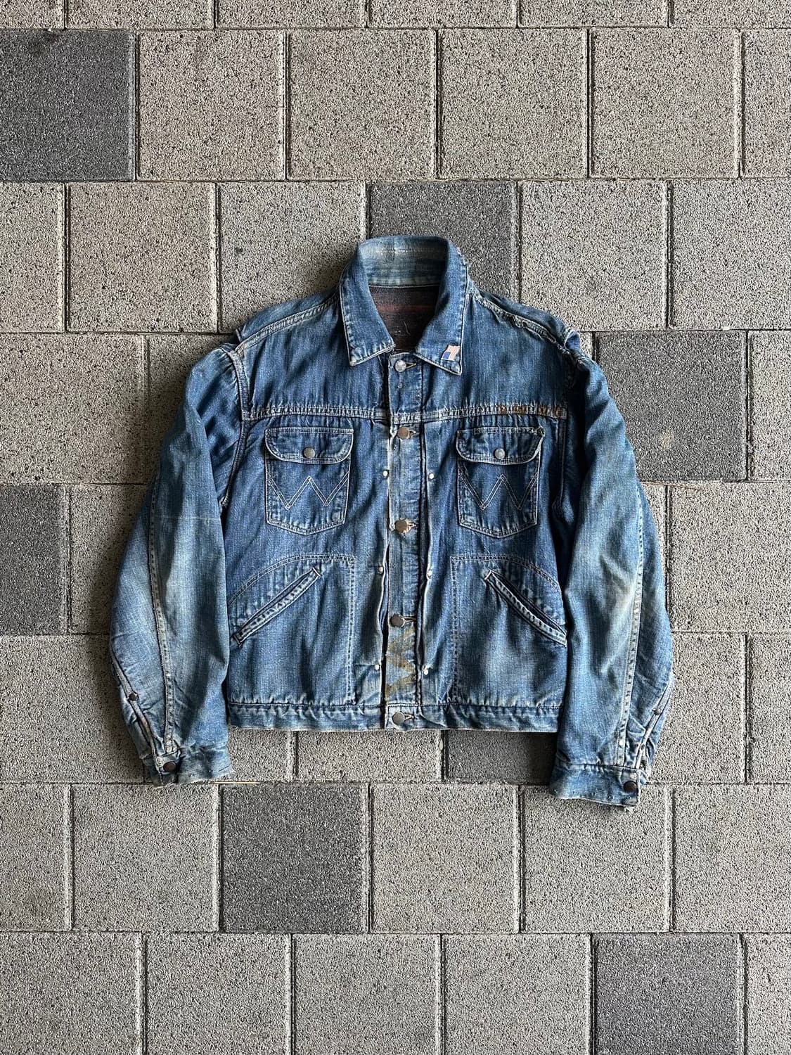 50s 60s Wrangler 111MJ Denim Jacket 상품이미지1