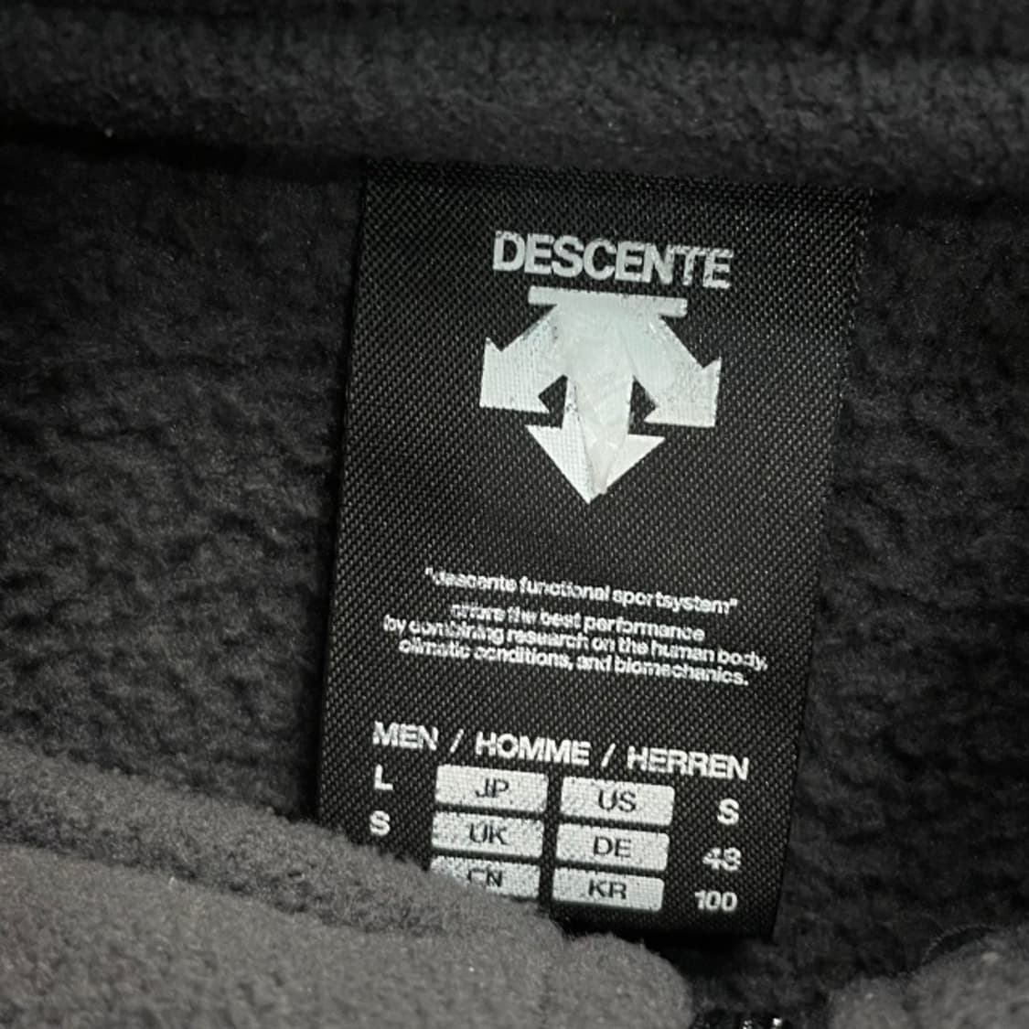 100 데상트 LG 트윈스 방풍 플리스 집업 상품이미지3