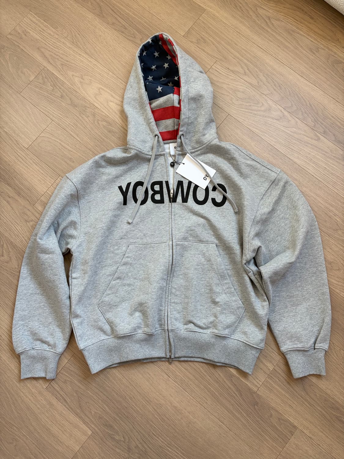 오와이 카우보이 후디 집업 상품이미지5