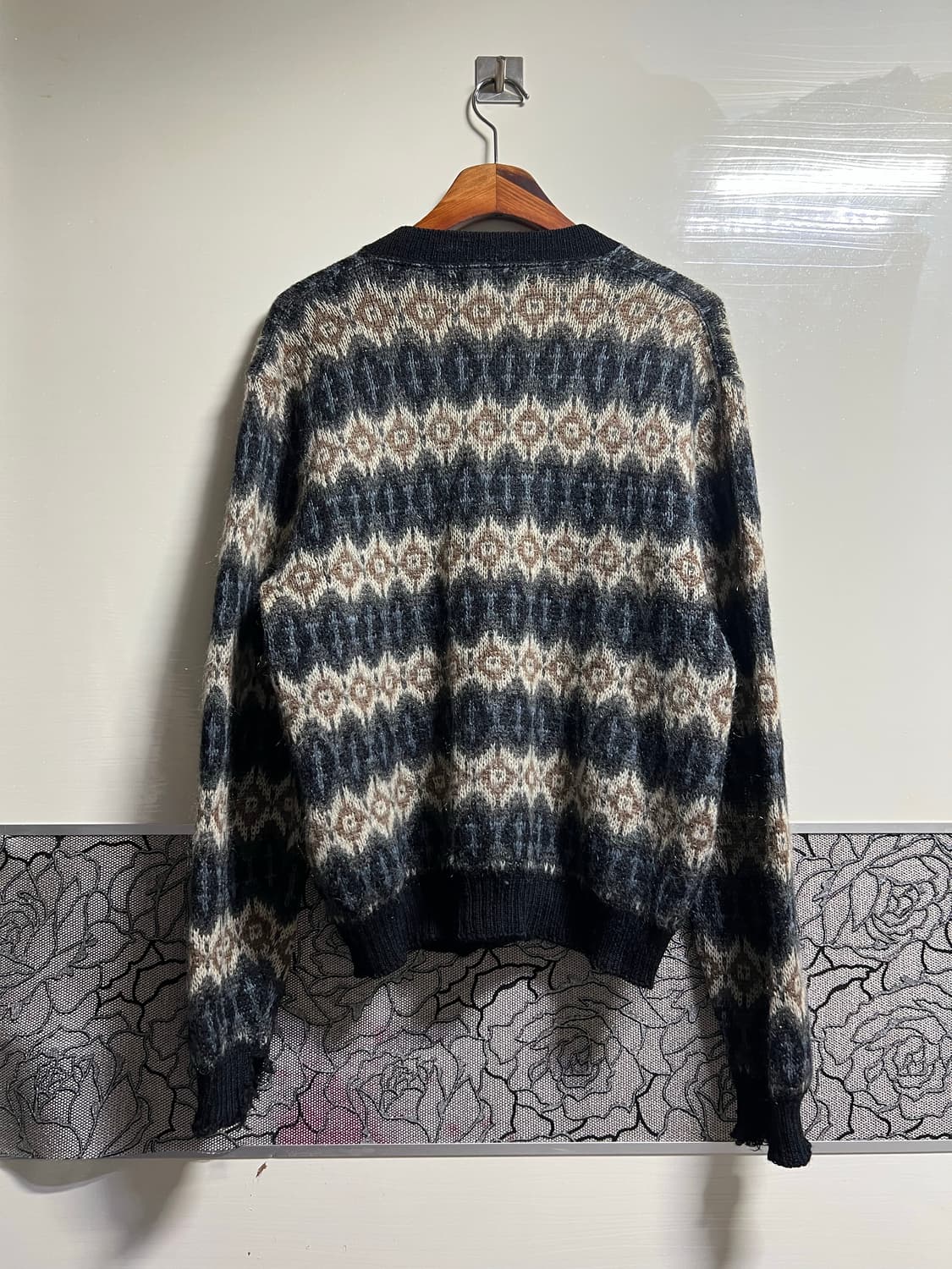 빈티지 60년대 Thane 모헤어 가디건 상품이미지8