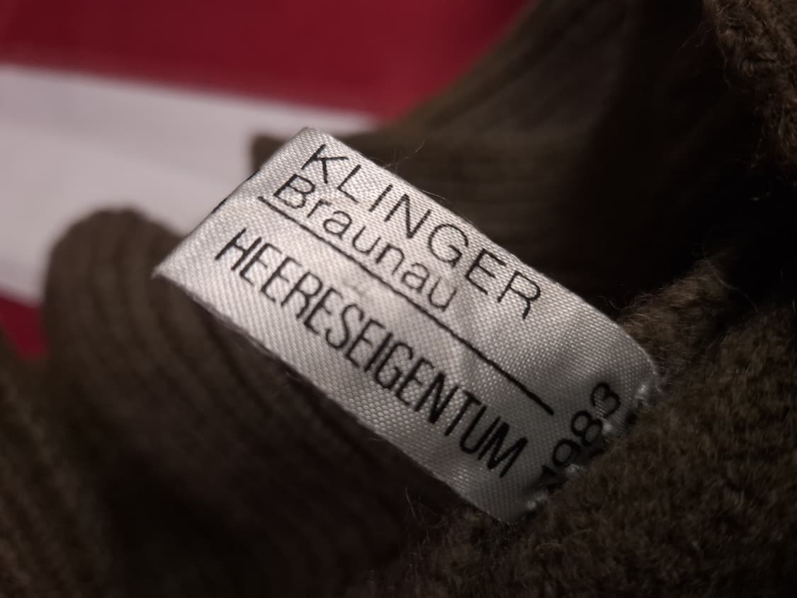 오리지날 오스트리아 코만도 울 니트 상품이미지5