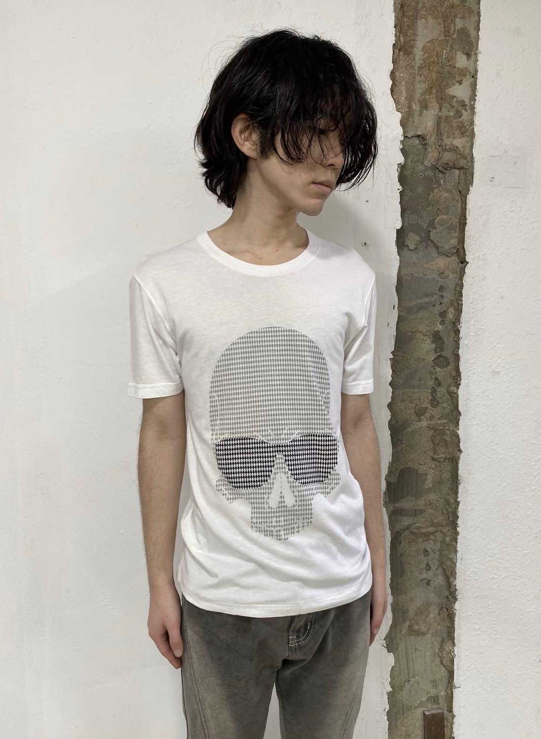 칼 라거펠트 스컬 티셔츠 상품이미지2