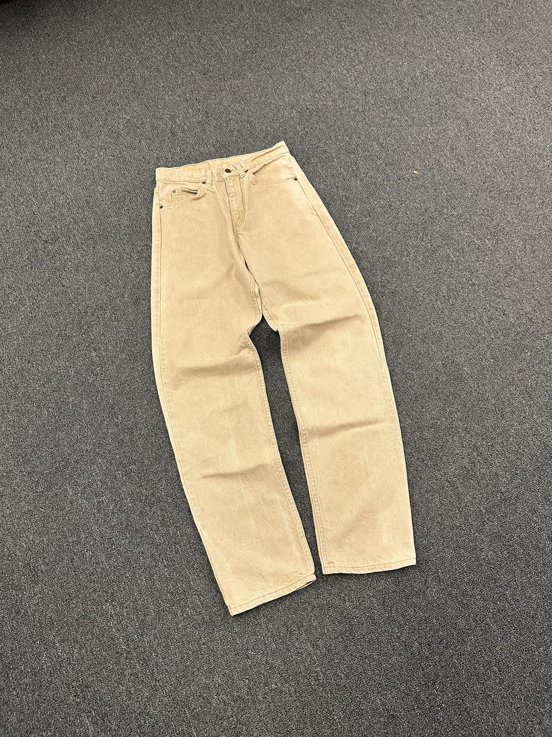 31) 90s 리바이스 550 오렌지탭 베이지 데님팬츠 상품이미지4