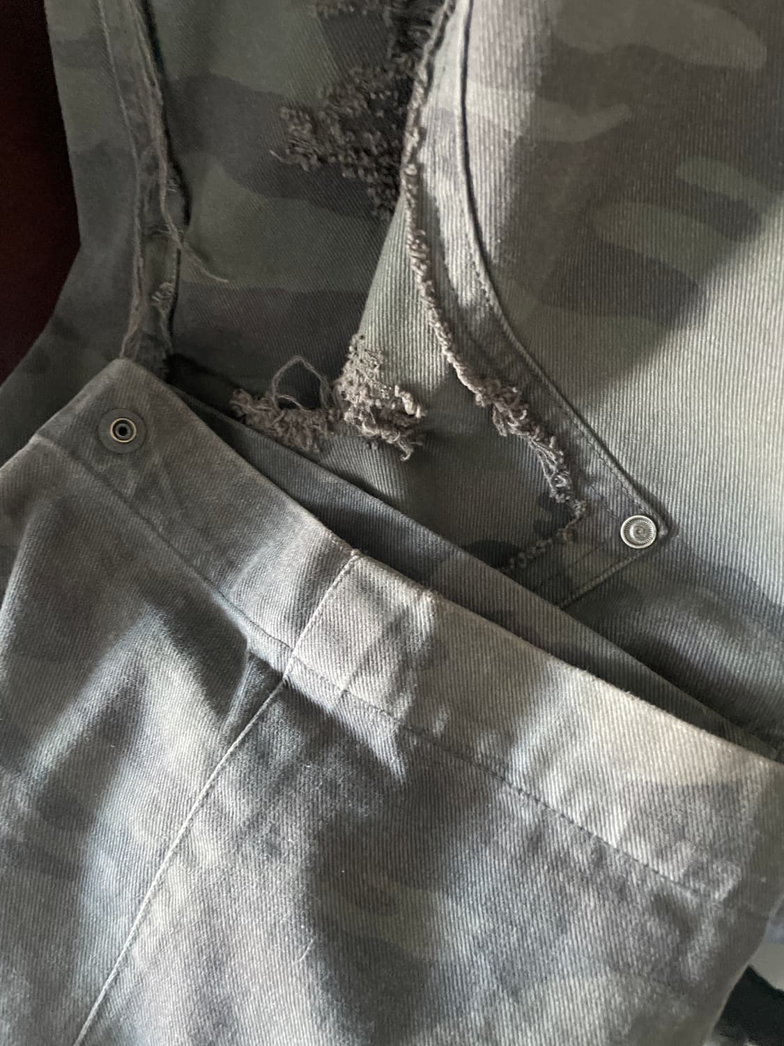 Etce 디스트로이 팬츠 L 상품이미지2