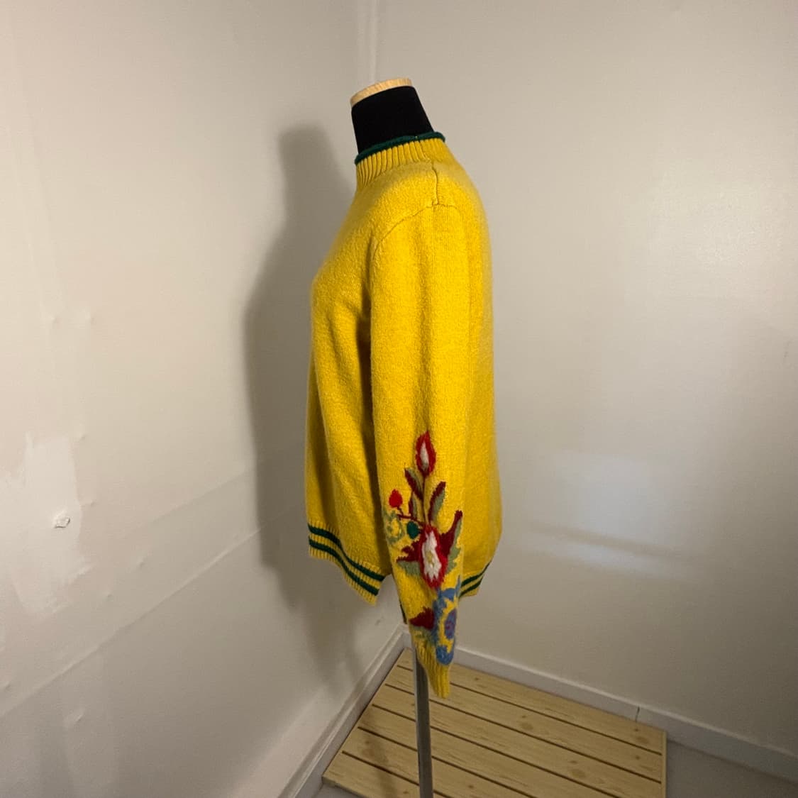 빈티지 여성 모리 보헤미안 꽃 스웨터 니트  상품이미지4