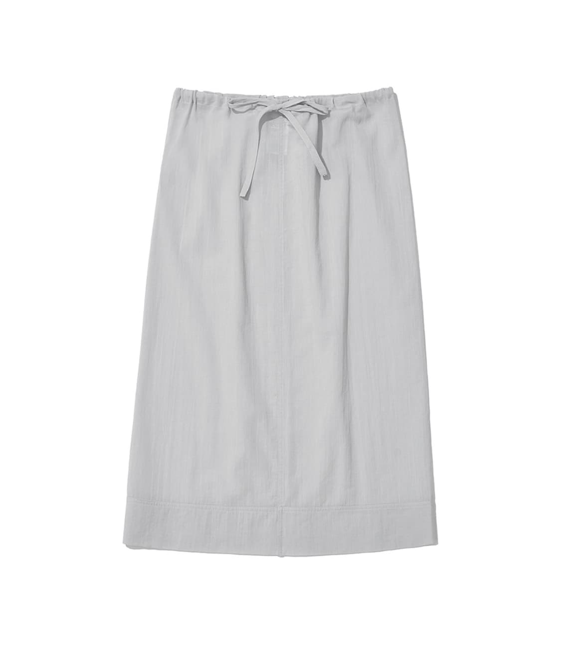 파르티멘토 우먼 sheer midi skirt 미디 스커트 라이트그레이 상품이미지1