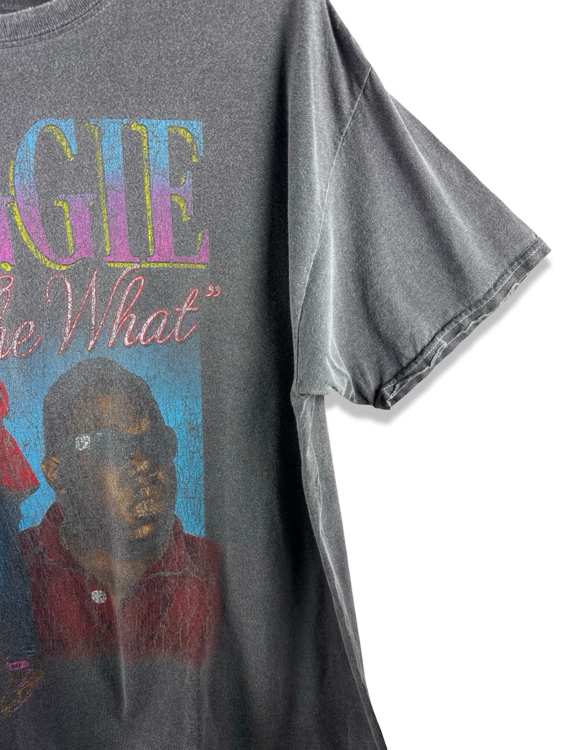 the notorious B.I.G 비기 워싱 데미지 티셔츠3833 상품이미지5