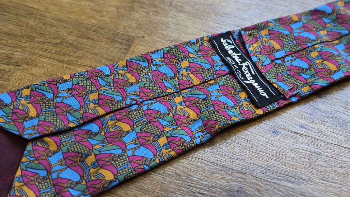 페라가모 빈티지 넥타이  상품이미지2