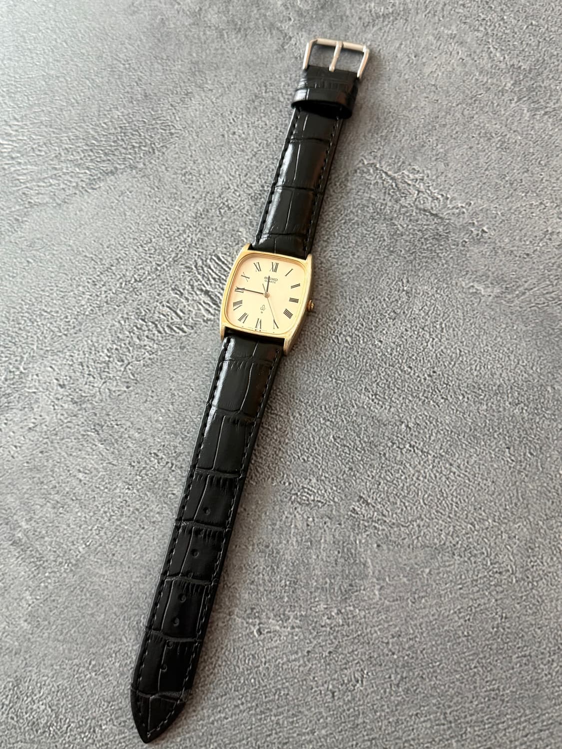 세이코 Seiko 로만 인덱스 스퀘어 쿼츠 상품이미지3