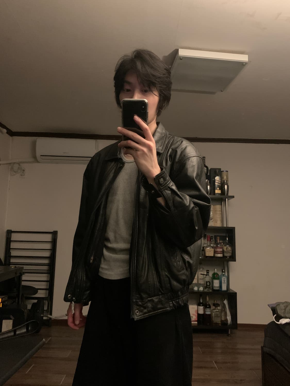 입는 순간 제임스 딘… 빈티지 레더 항공점퍼 가죽 재킷 자켓 레더 상품이미지5