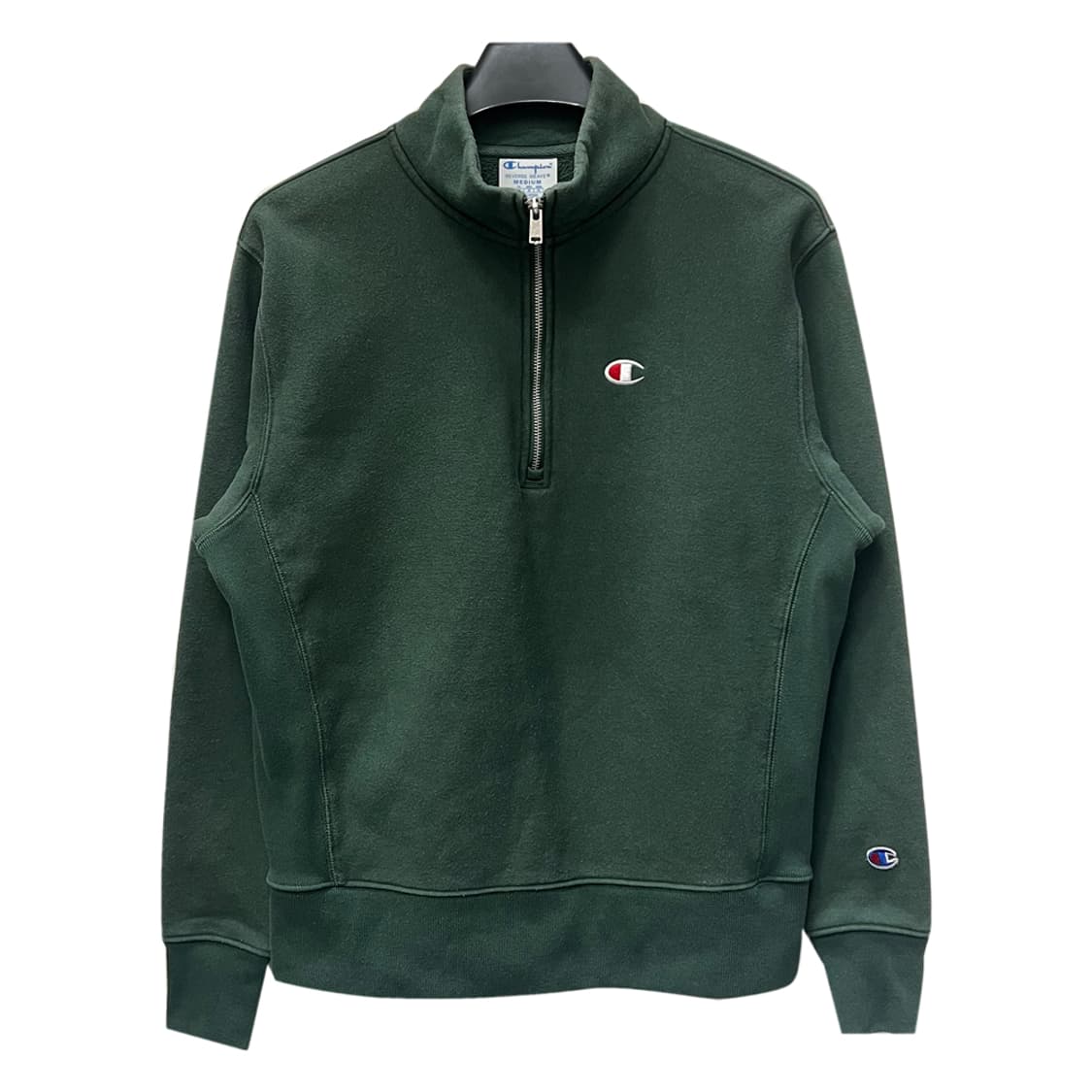 챔피온 리버스위브 반집업 맨투맨 해외 M 상품이미지1