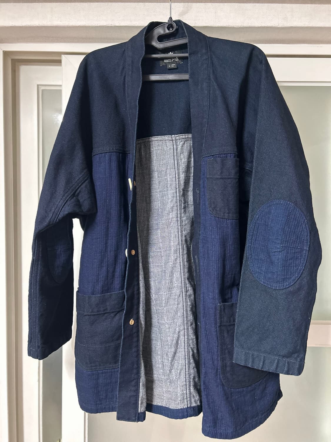 스노우피크 일본 데님 커버올 자켓 L사이즈입니다 상품이미지1