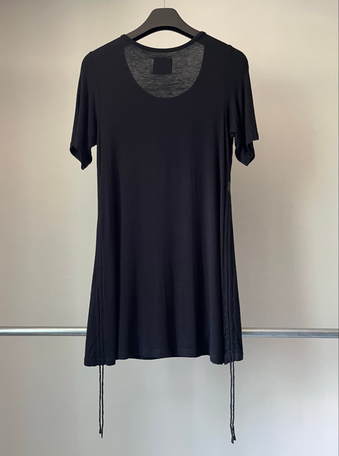 HN+DIE Lamé Coated Rayon Drape Cutsew 상품이미지2