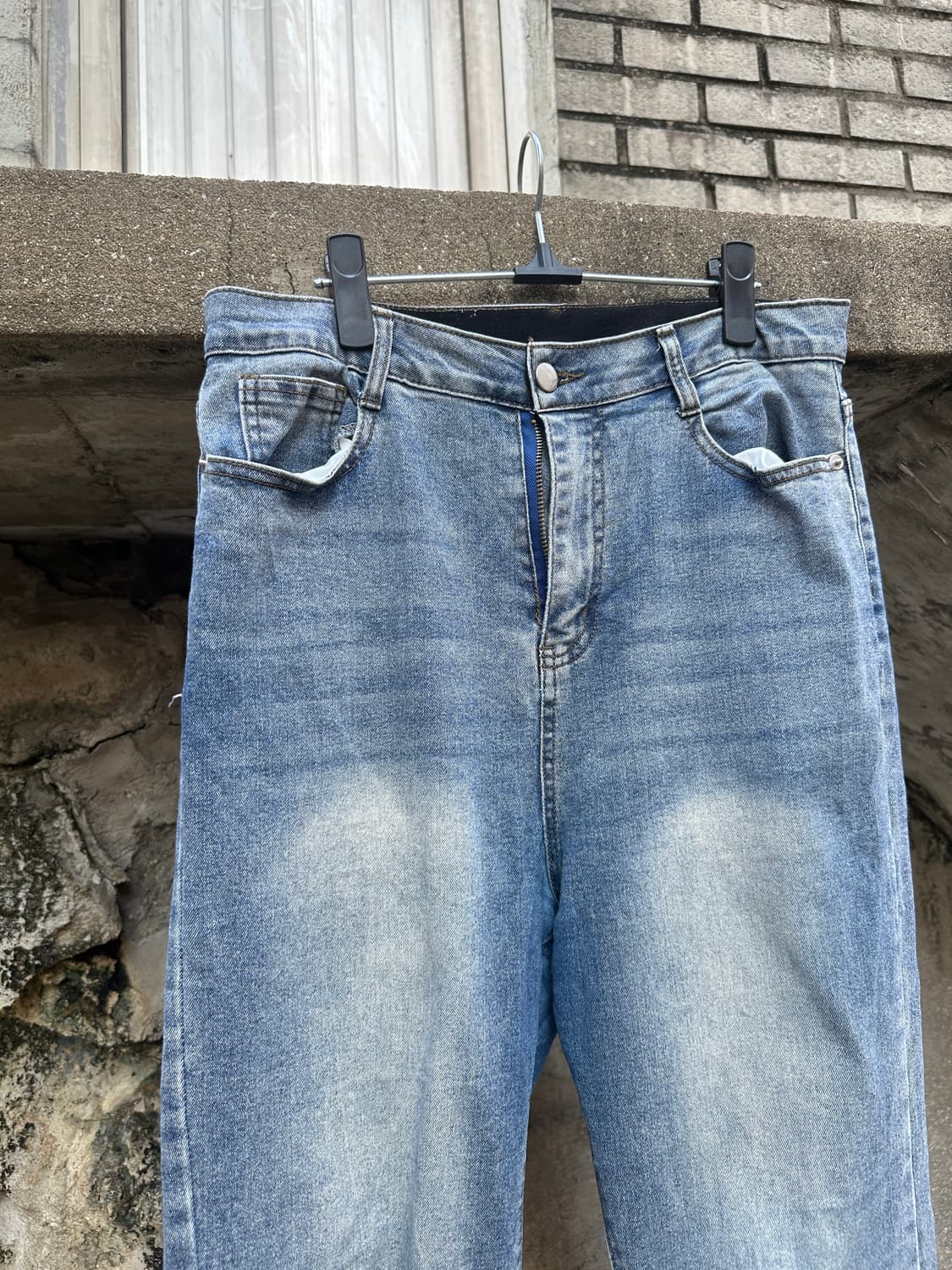 NONE vintage flare cut denim pants 상품이미지4
