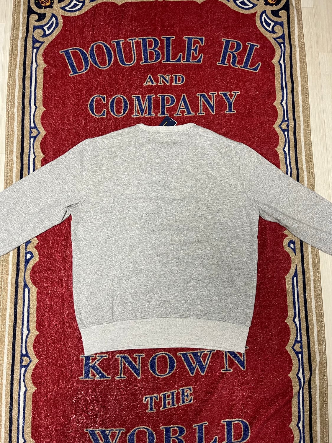 폴로 플리스 그래픽 맨투맨 스웨트셔츠 prl rrl 상품이미지3