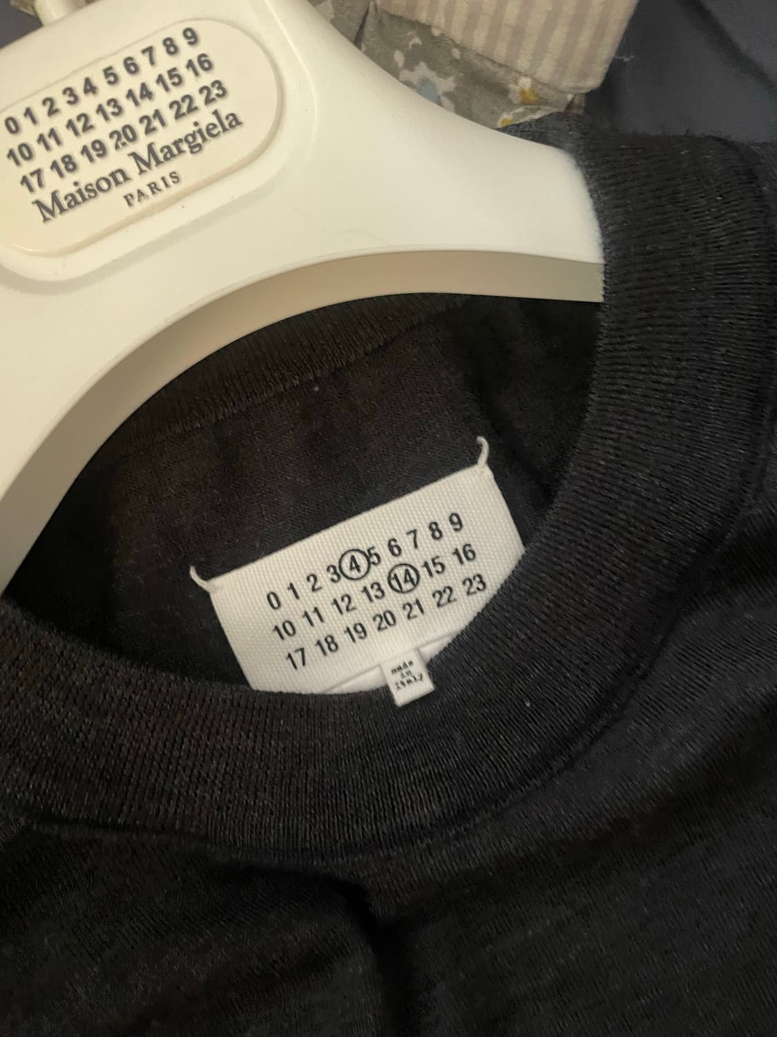 마르지앨라 풀오버 니트 차콜XL 상품이미지3