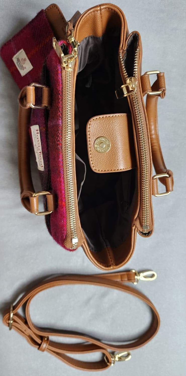 해리스 트위드(Harris Tweed) 숄더백 팝니다 상품이미지5