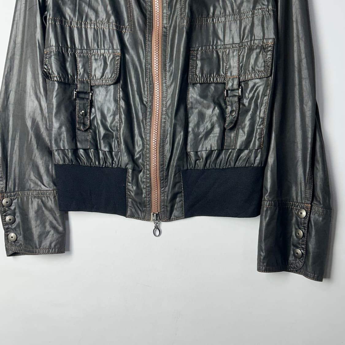 [JPN] 빈티지 멀티포켓 하이넥 집업 자켓 상품이미지4