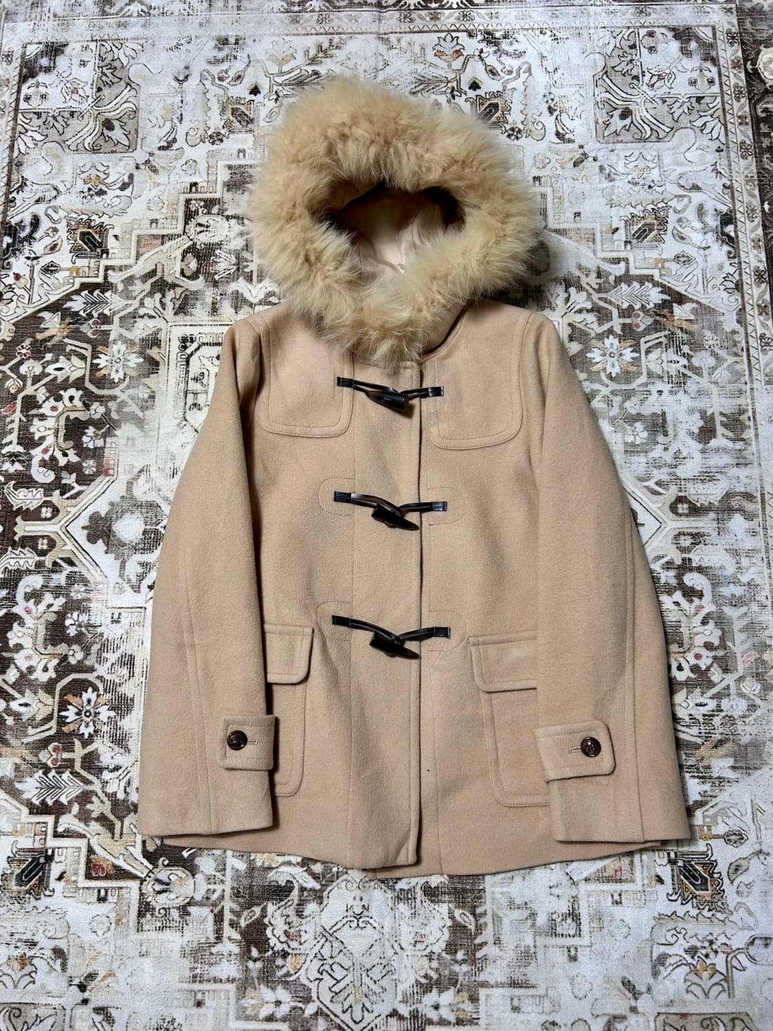 Bon mercerie gal fur duffle short coat 상품이미지1
