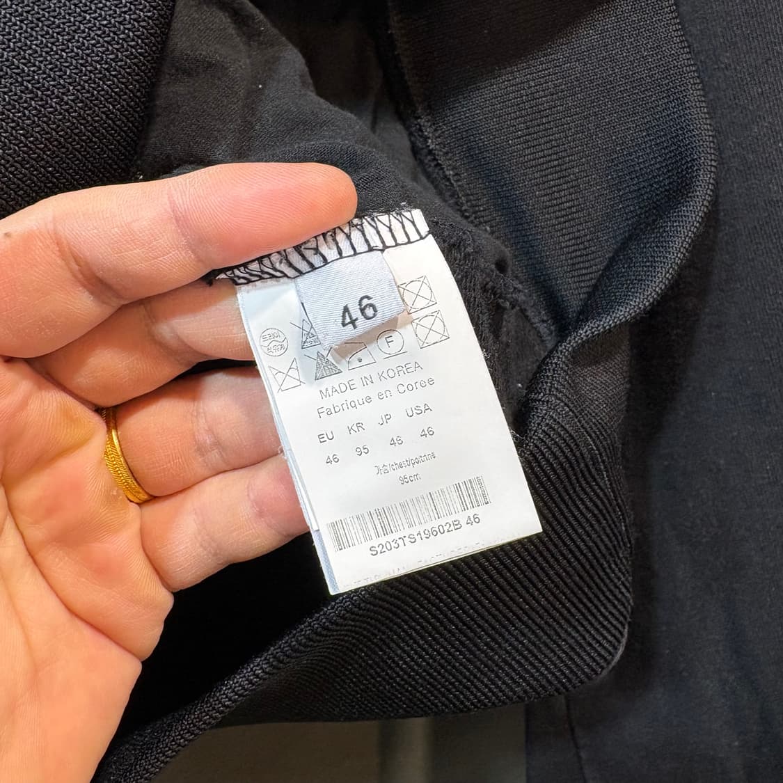 [46] SOLID HOMME 솔리드옴므 스웻 셔츠 상품이미지7