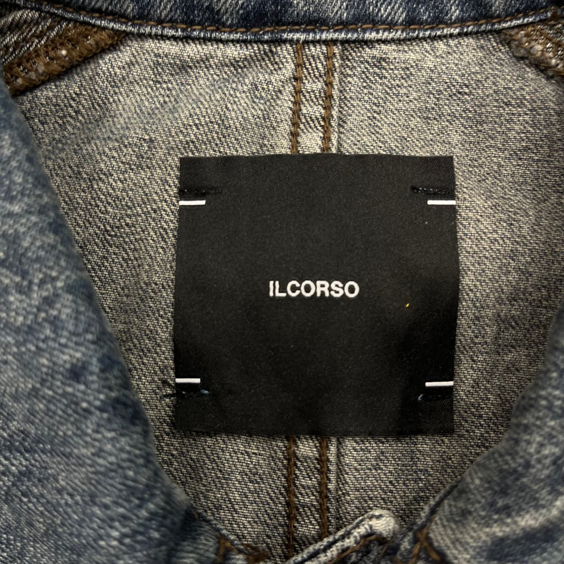 100 21SS 일꼬르소 데님 초어 자켓 상품이미지4