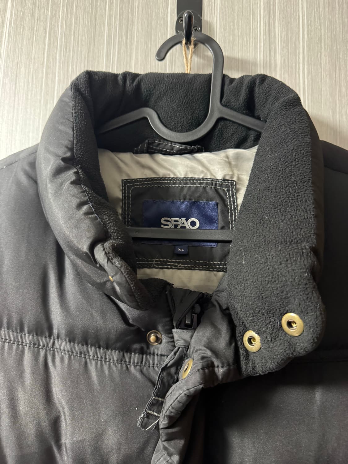 SPAO 스파오 패딩 조끼 XL 검정 상품이미지3