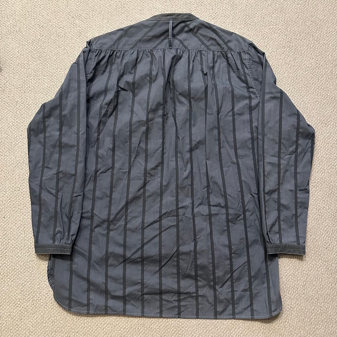 유스(YOUTH) 스트라이프 밴드카라 셔츠  상품이미지8