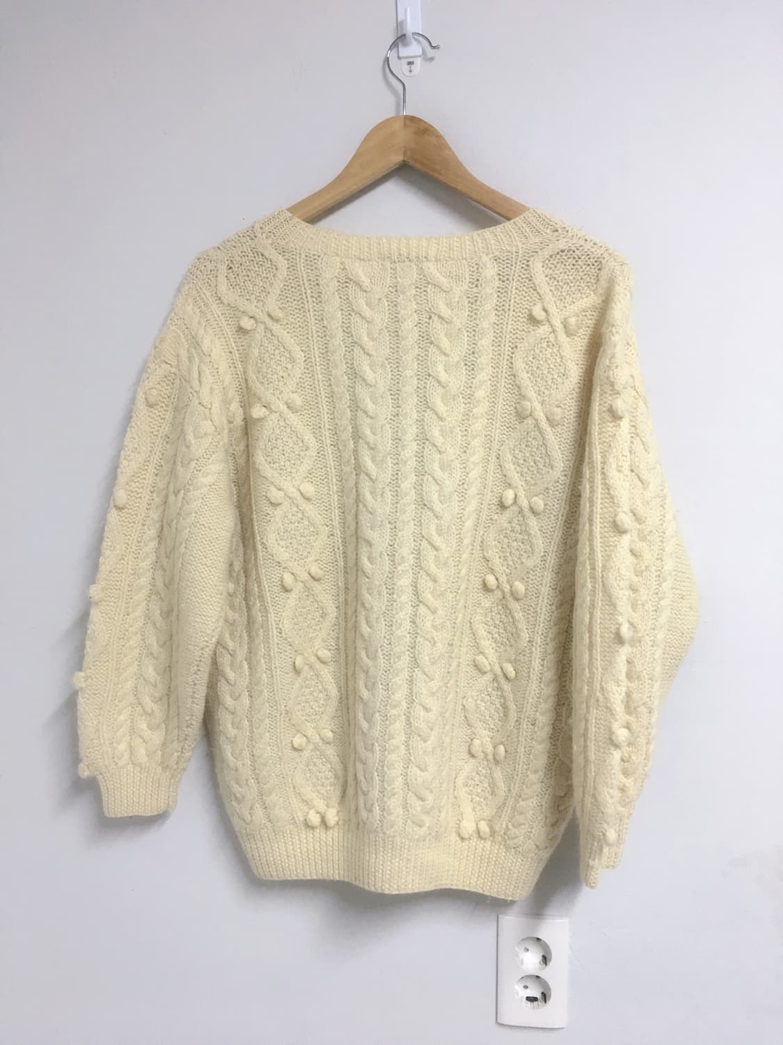 폼폼 니트 가디건 상품이미지6