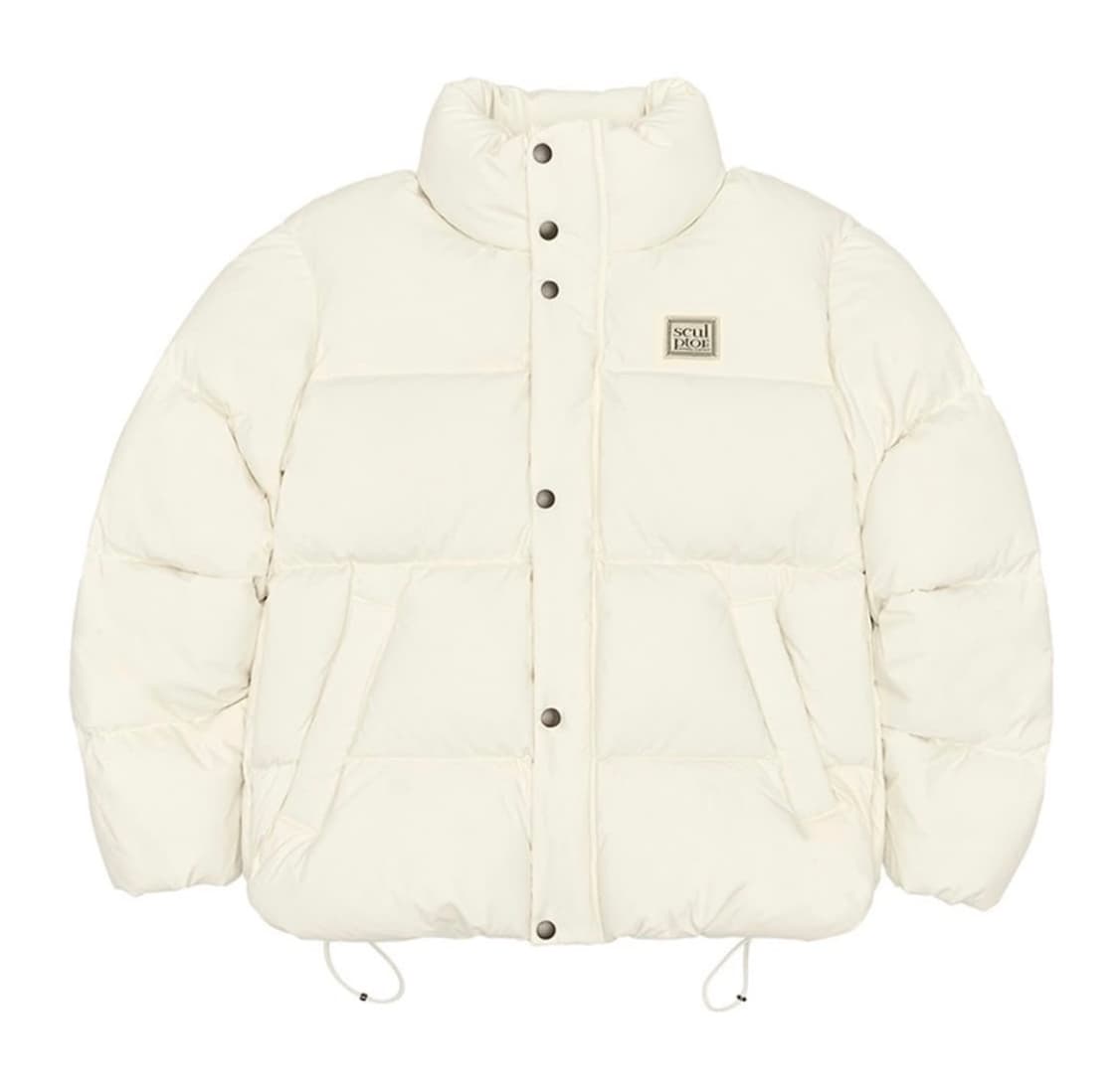 스컬프터 오버사이즈 푸퍼 다운(아이보리/L) 밀로우먼코이세이오디스커버리 상품이미지1