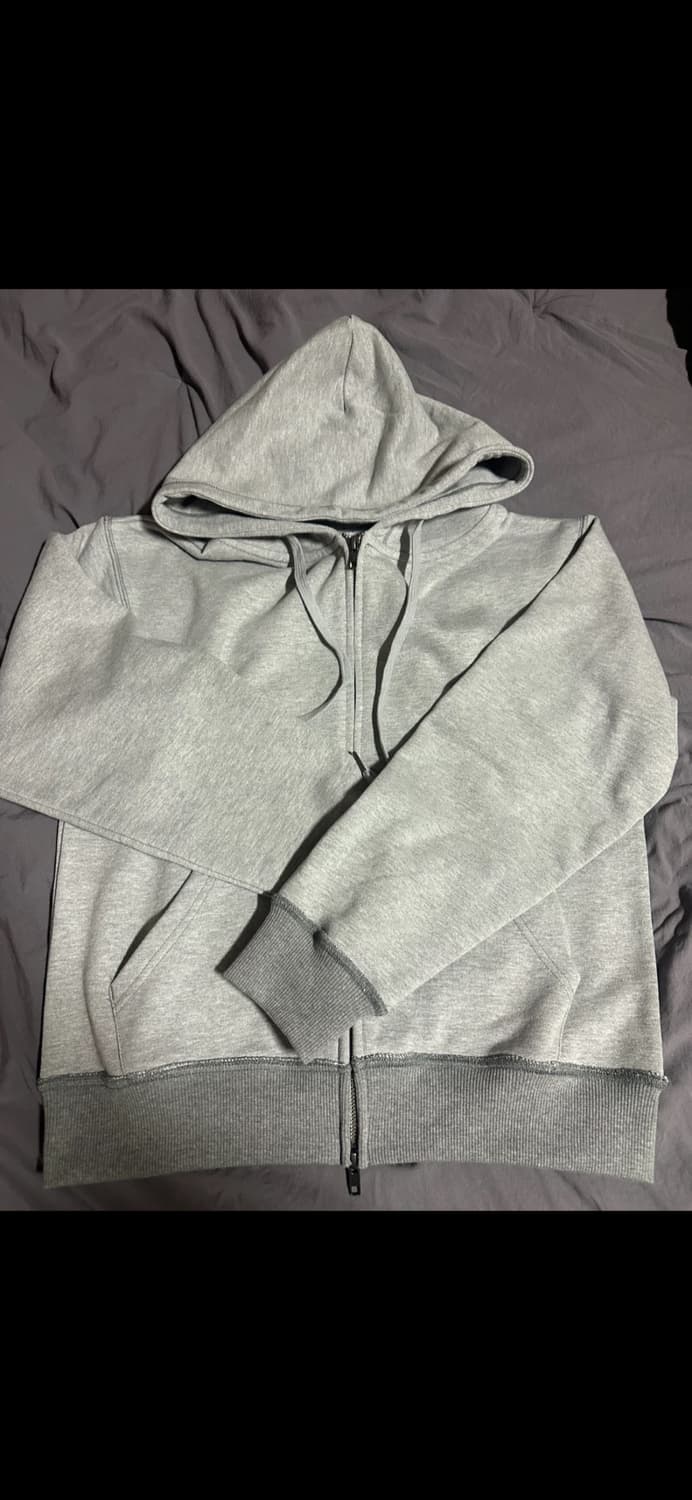 토피 크롭 후드집업 M사이즈 상품이미지2