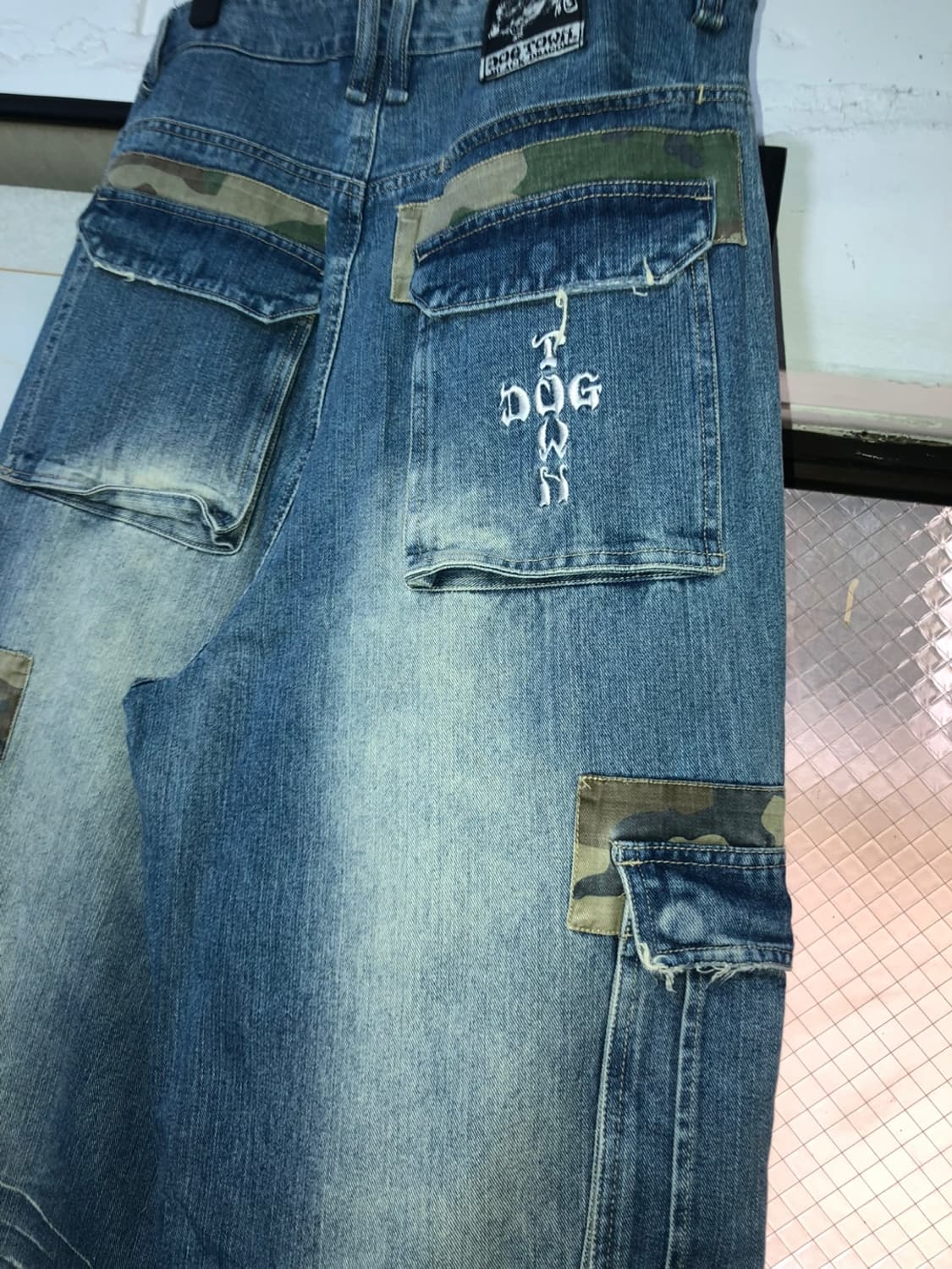 90's Old DogTown Black Dragon Wide Cargo 상품이미지7