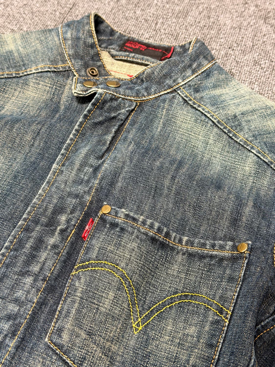 리바이스 엔지니어드 라인 데님자켓 상품이미지2