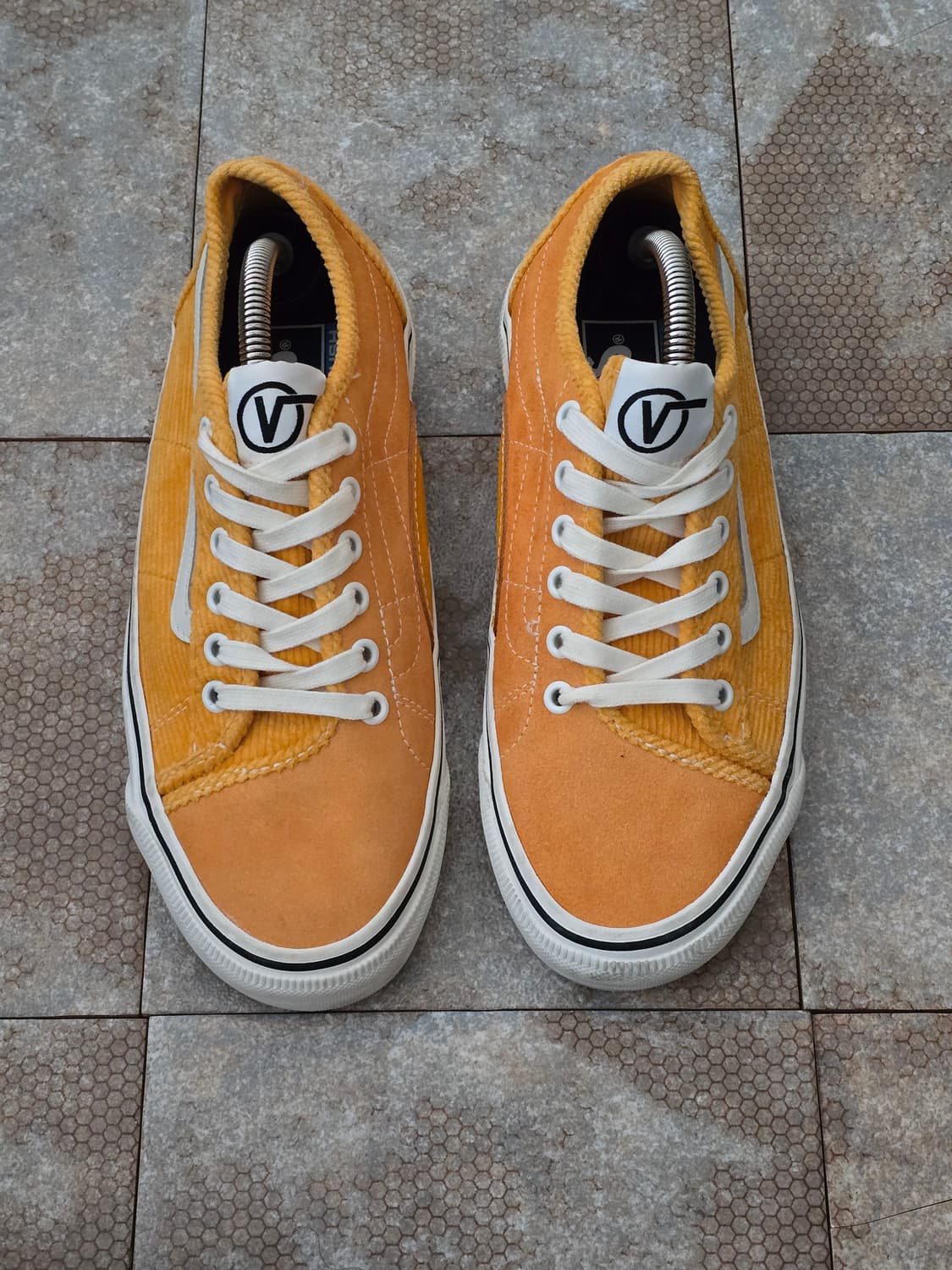 (245)반스 베스 엔아이 코듀로이 카드뮴 옐로우 상품이미지1