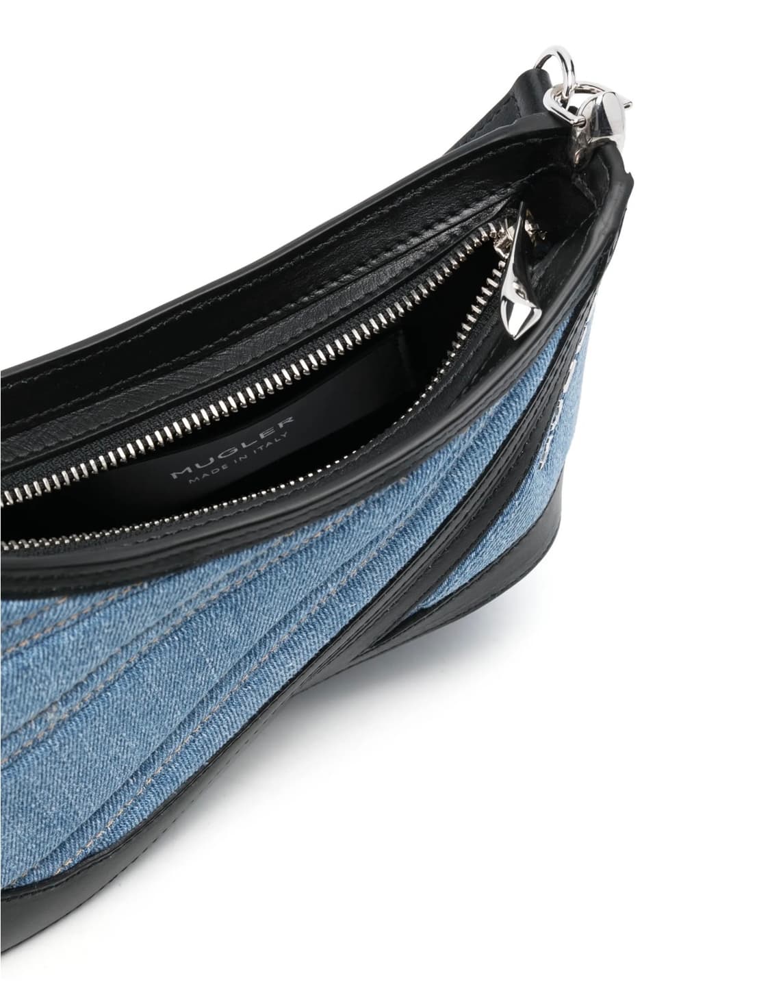 Mugler 커브드 데님 스몰백 상품이미지3