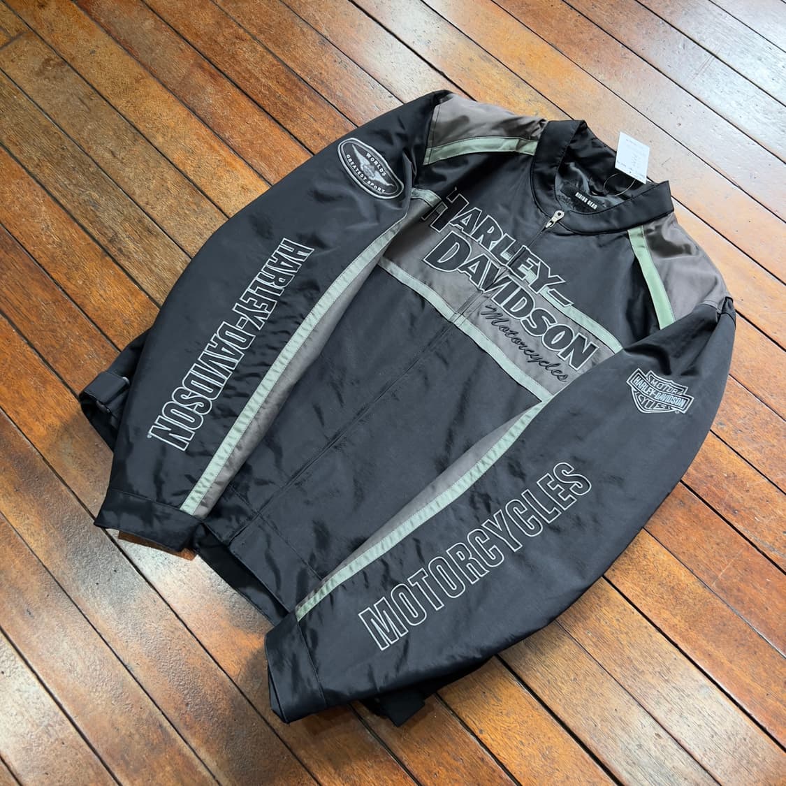 할리데이비슨 백로고 바이커 자켓 상품이미지3