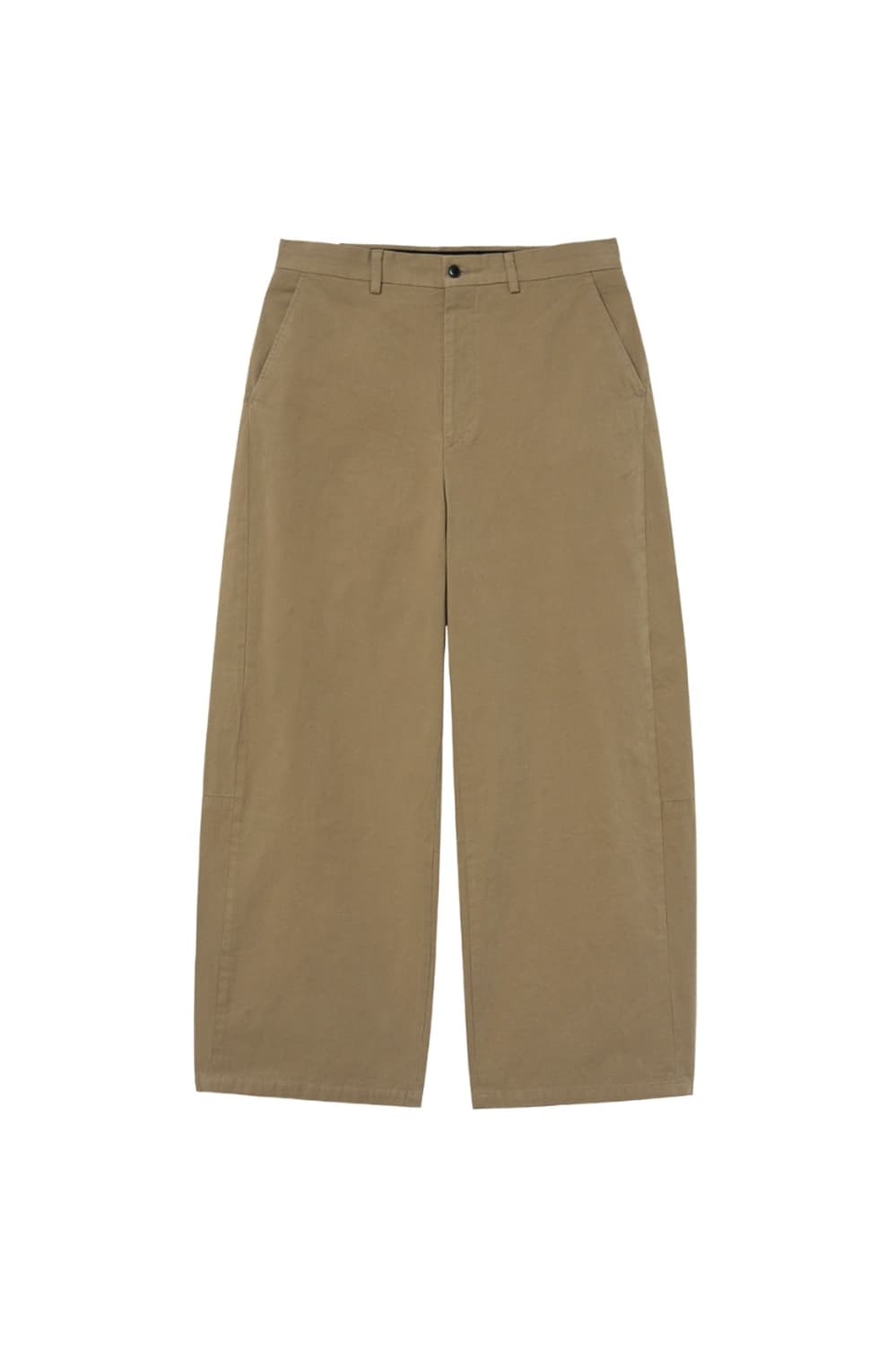 [3] 해칭룸 Wide Curve Trousers Beige 상품이미지1