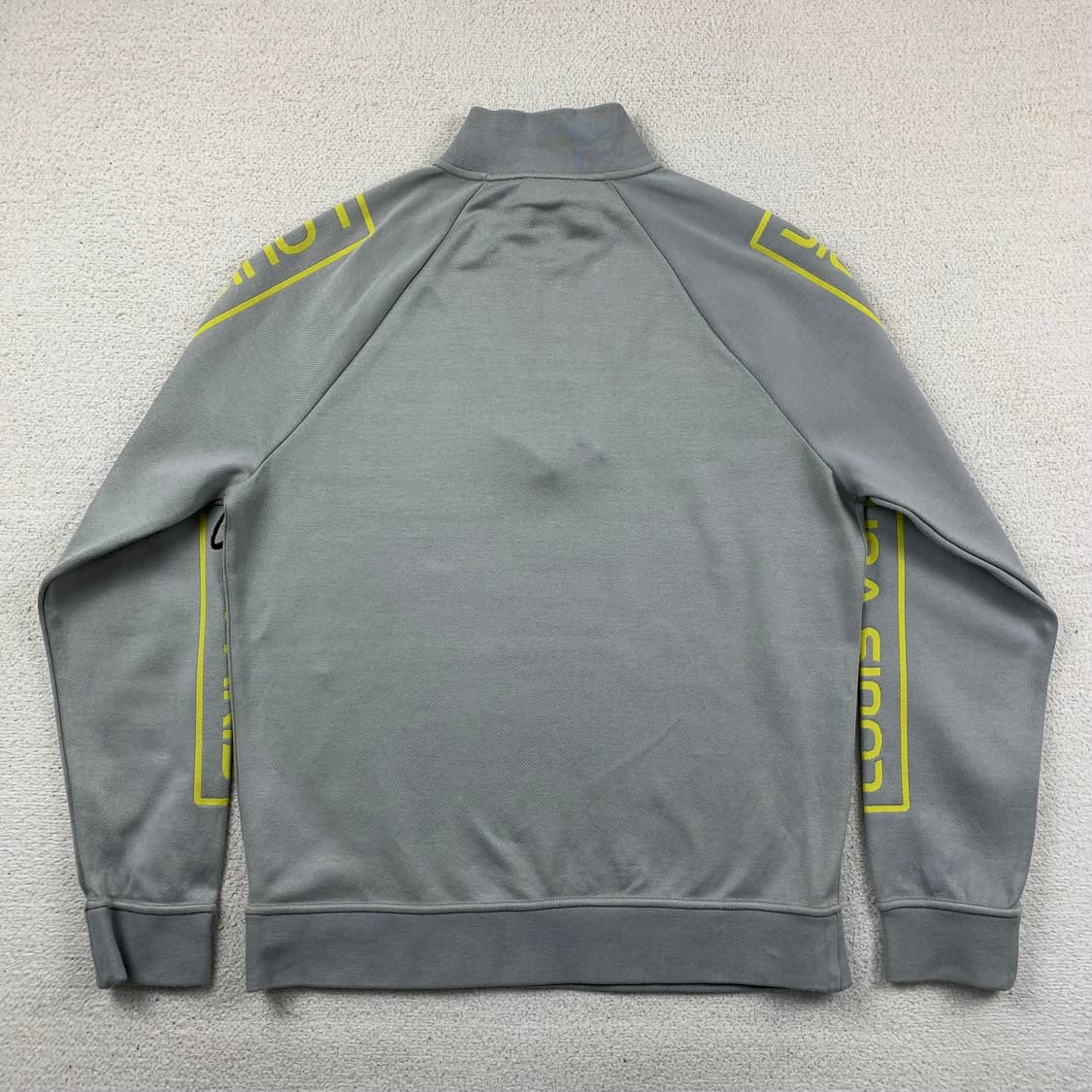 19SS 루이비통 그래비티 자카드 하프집업 맨투맨 그레이 상품이미지2