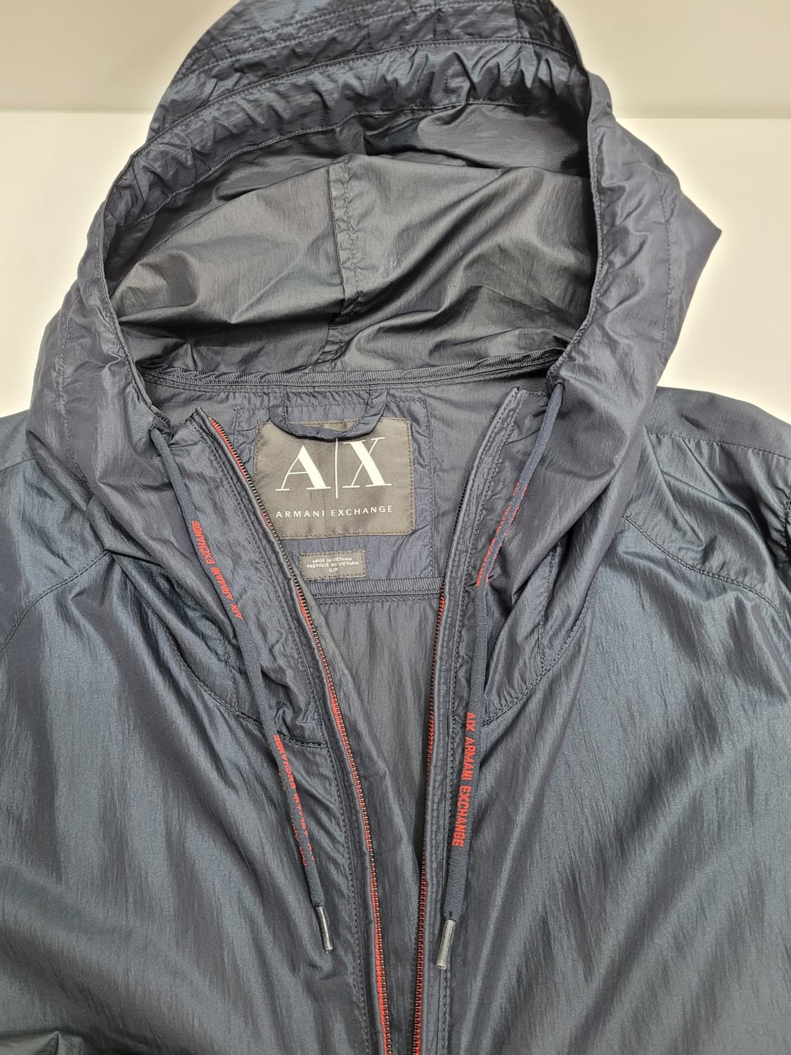 ARMANI 아르마니 익스체인지 아노락 후드 자켓 / 남 S 블랙
 상품이미지5