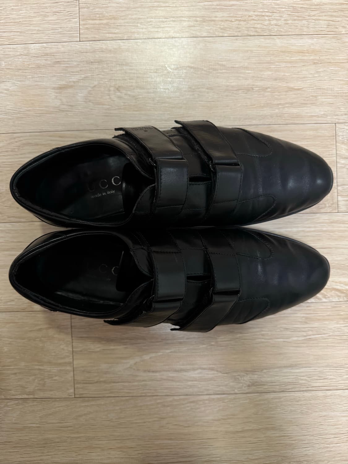 정품 구찌 레더 스니커즈 신발 285 상품이미지2