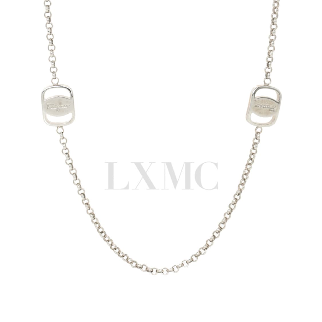 페라가모 바라 체인 목걸이 롱 네크리스 5모티브 상품이미지2