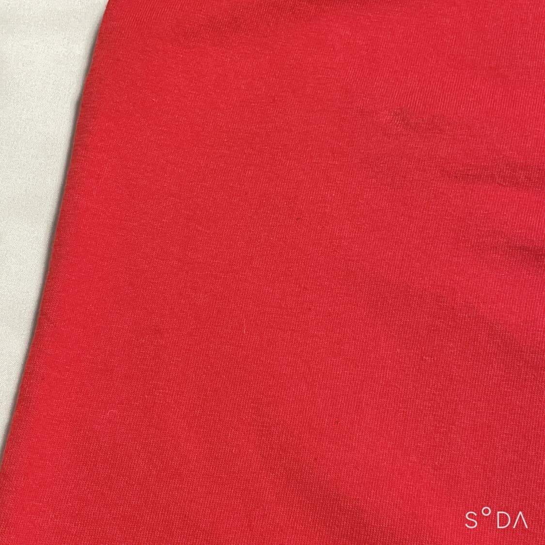 아크네 스튜디오 페이스 반팔 티셔츠 레드 L 상품이미지7