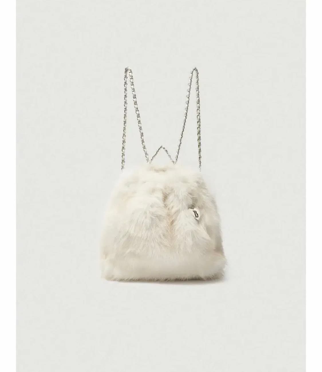 (새상품급) 더바넷 퍼백팩 아이보리 상품이미지1