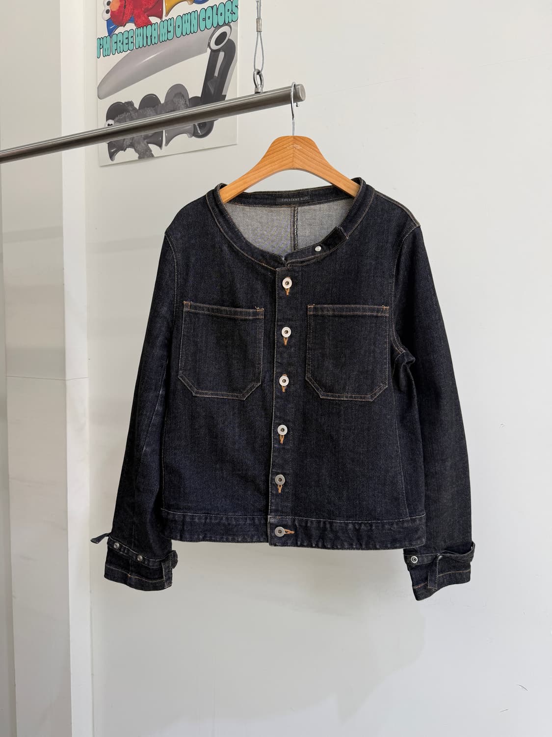 CRESCENT DUO (Made in Japan) 카라리스 데님자켓 상품이미지1