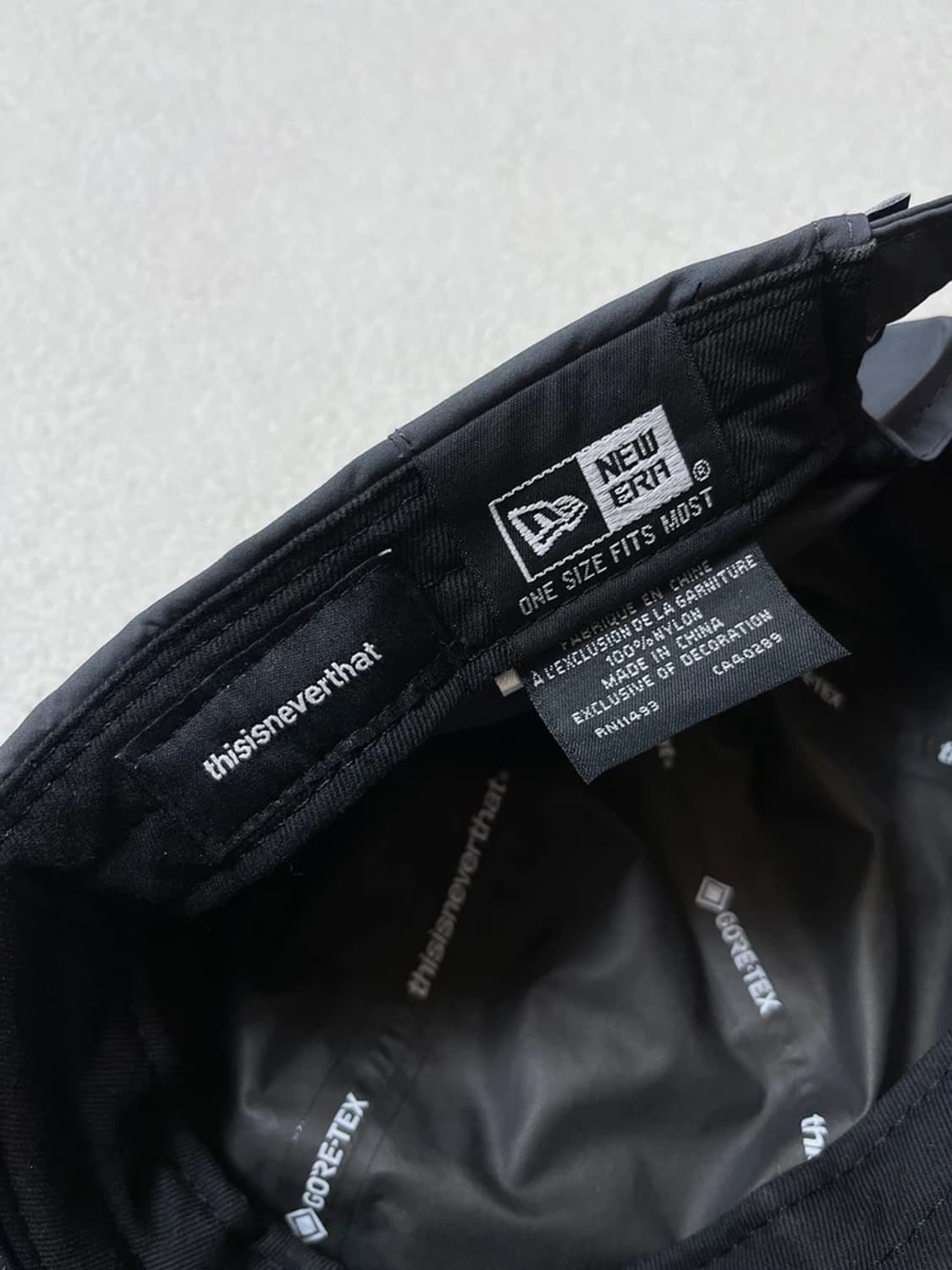 디스is네버댓 X 뉴에라 고어텍스 볼캡 Q1247 상품이미지8