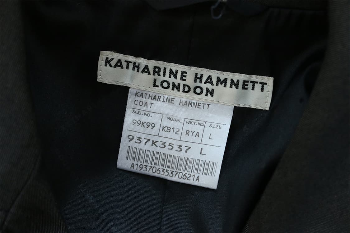 캐서린 햄넷 트렌치 코트 상품이미지9